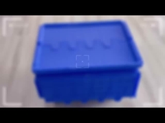 جعبه های نقلیه پلاستیکی صنعتی جعبه های ذخیره سازی پلاستیکی قابل بازیافت